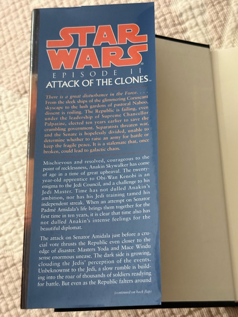 STAR WARS NOVELS EPISODE I & II THE PHANTOM MENACE & ATTACK OF THE CLONES - Picture 11 of 16